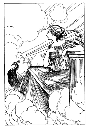 Juno with peacock